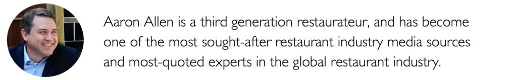 Restaurant Consultant Aaron Allen