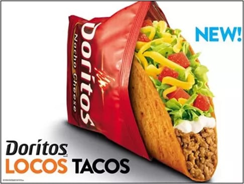 Taco Bell’s Original Doritos Locos Tacos