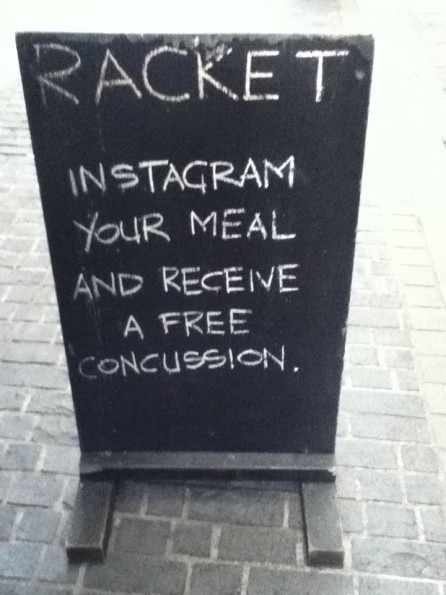 Instagram for Restaurant Marketing - Receive a Free Concussion