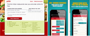 restaurant apps Seamless + GrubHub