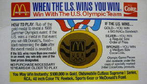 restaurant marketing campaigns that bombed -- mcdonald's olympic ad