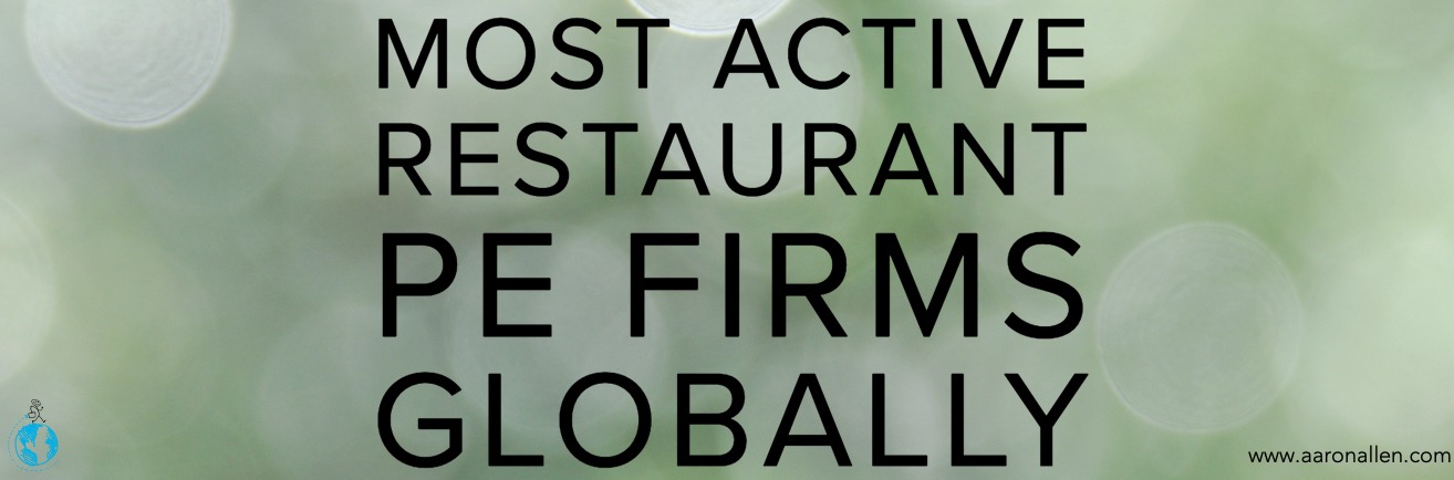 restaurant private equity firms