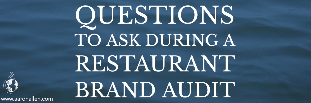 restaurant brand audit