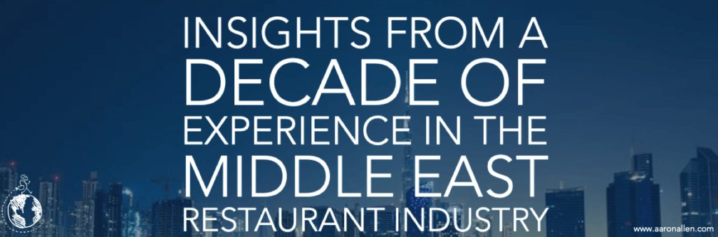 MENA restaurant industry