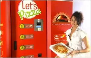 Pizza vending machine